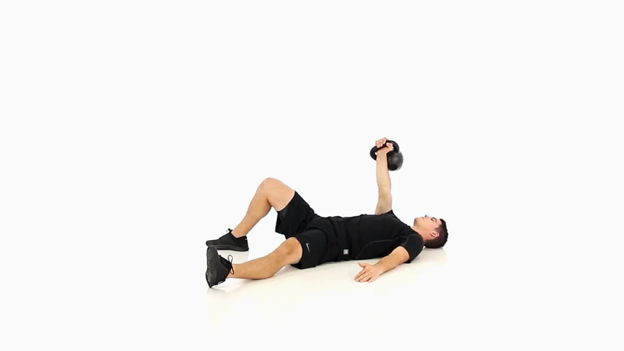 Half Get-Up (Light KB or other Object)