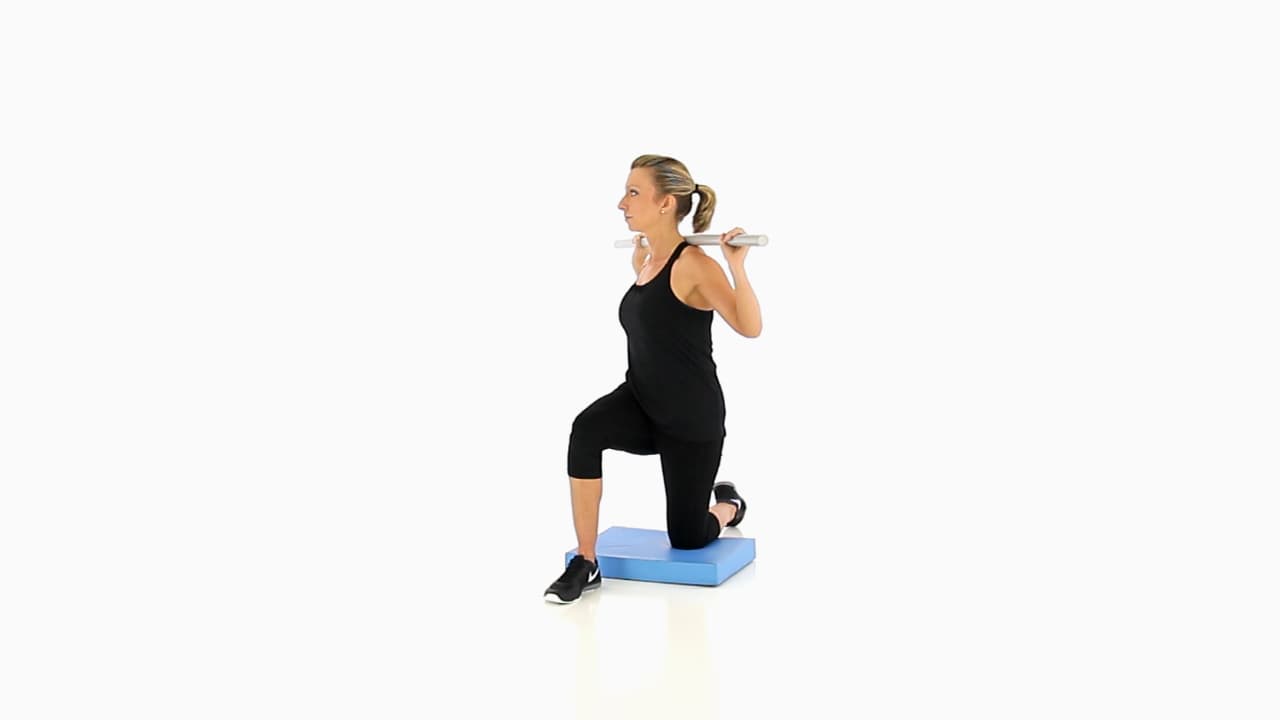 Half Kneeling Rotation with Dowel
